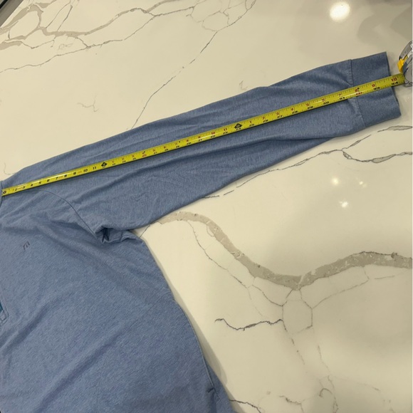 TravisMathew "Cloud 2.0" Quarter Zip Pullover - Men's 3XL - Picture 9 of 13